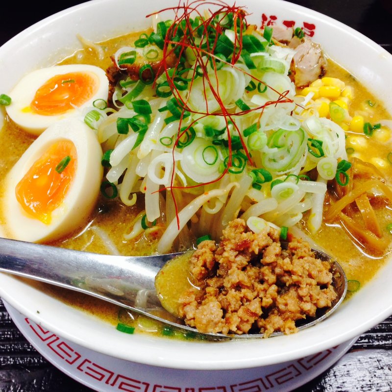 濃厚みそラーメン(麺工房　きわみや)