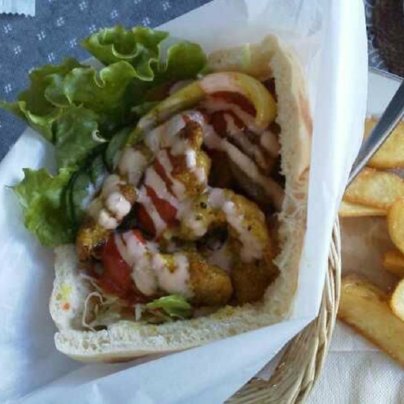 Bランチ（チキンカバブ）(ファラフェルガーデン 京都店 （Falafel Garden）)