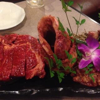 国産ムカデの豪快焼き(焼肉食べ放題 黒川家【KUROKAWAYA】)