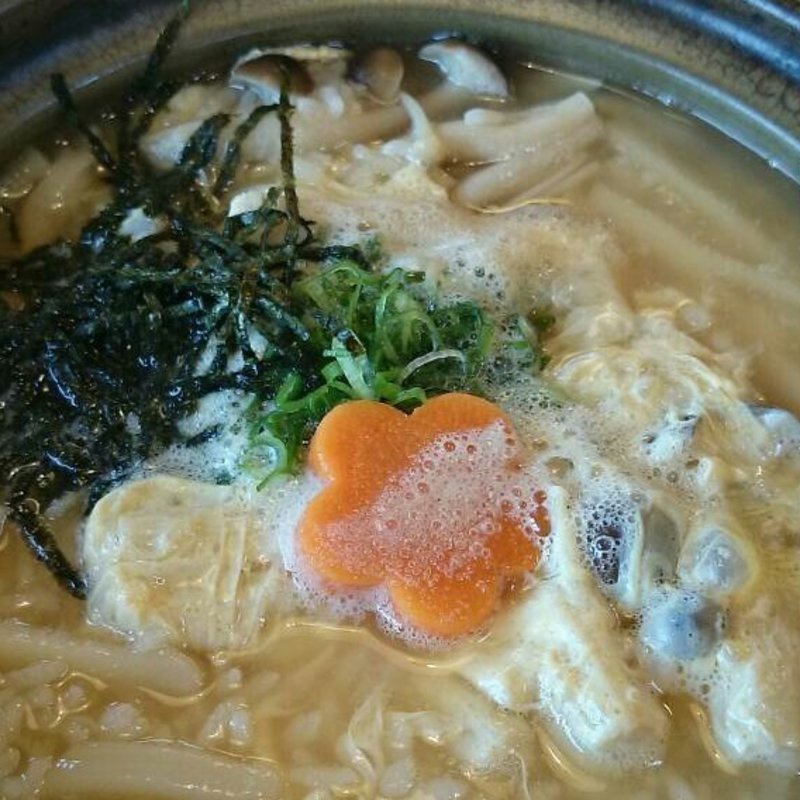 おじやうどん鍋(諏訪屋 檀渓店)