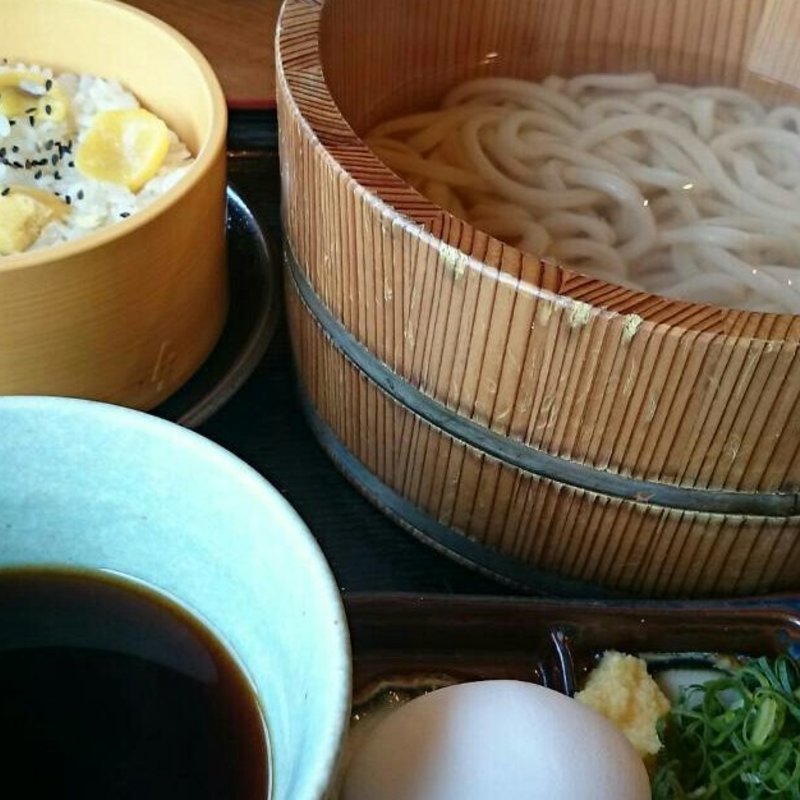 釜揚げ玄うどん(本家さぬきや　熊取店)