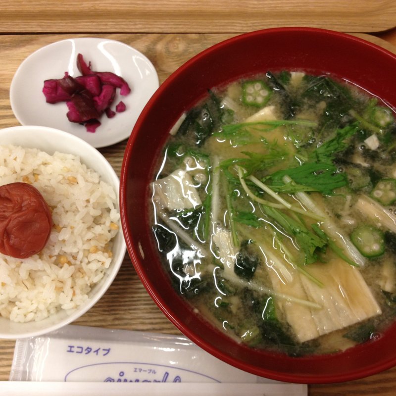 ゆばのとろとろ味噌汁(味噌汁専門店 美噌元)