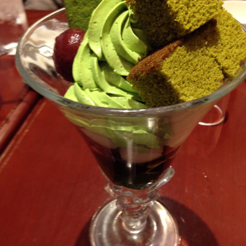 抹茶パフェ(ティーハウス リプトン ポルタ店 )