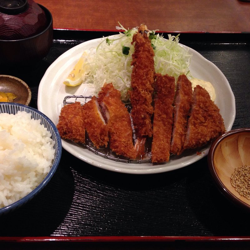 ロースと海老フライ禅(かつ禅 姫路店)