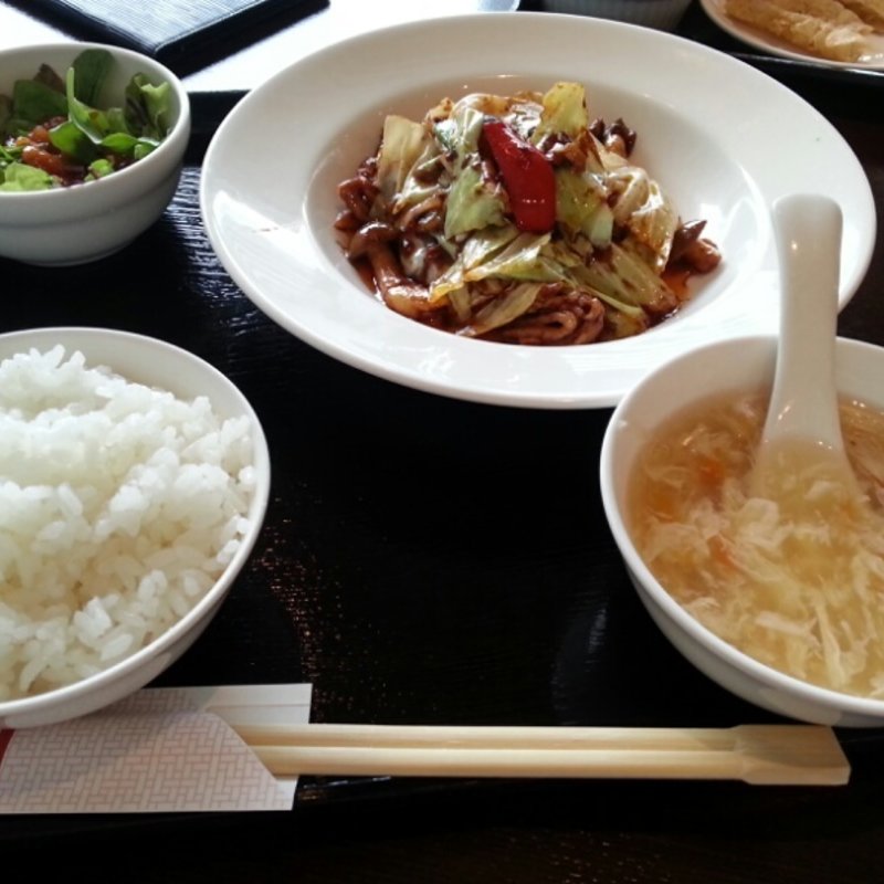 回鍋肉セット (過門香 點 有楽町イトシア店)