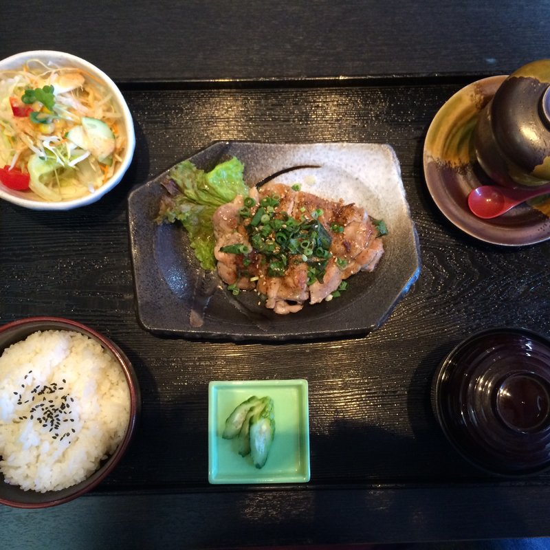 若鶏の青じそ風味セット(なごみダイニング525)