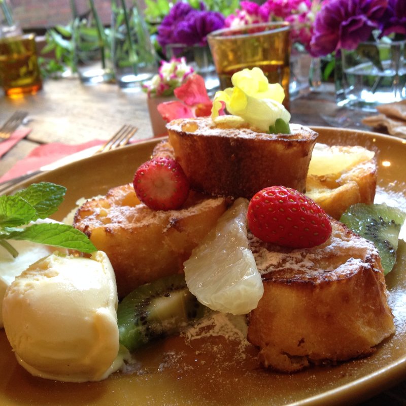 フレンチトースト(青山フラワーマーケット GREEN HOUSE)