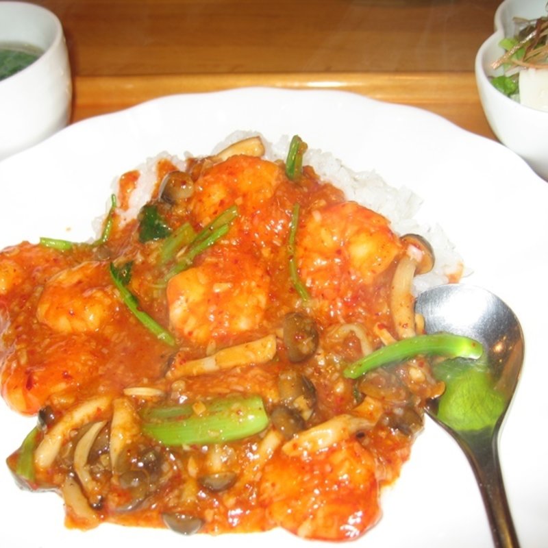 エビチリごはん(松楽 )