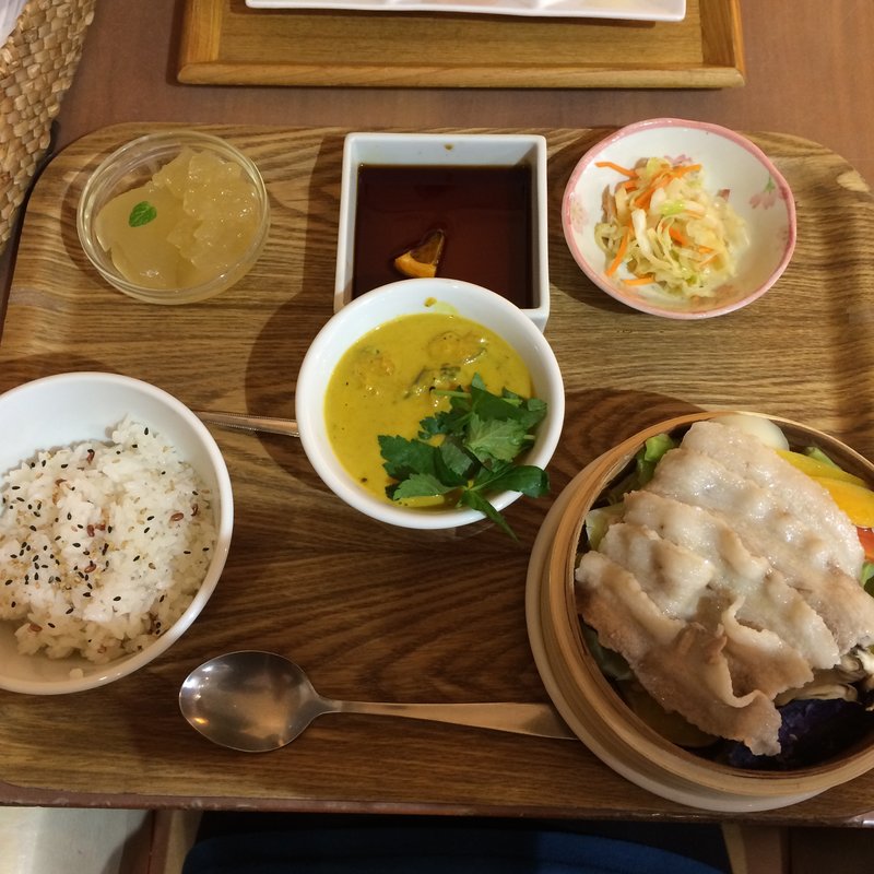 10zen定食プラスミニカレー(薬膳レストラン10zen)