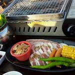 ハワイアンBBQセット（お肉＆野菜）(肉食べ放題 BBQビアガーデン アトレ川崎店)
