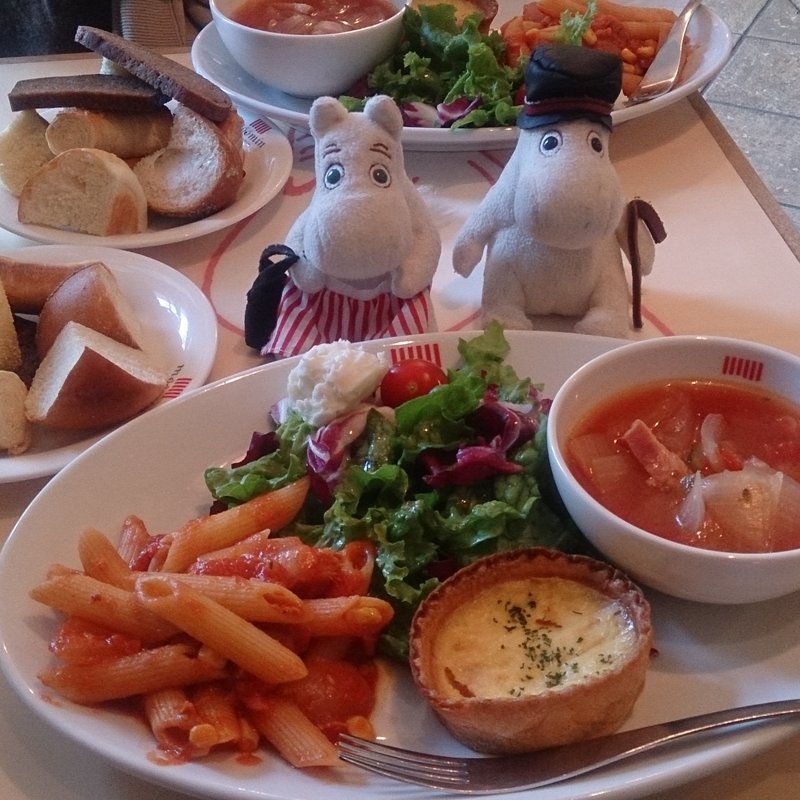 キッシュ&パスタプレート(ムーミンベーカリー&カフェ 東京ドームシティ ラクーア店)