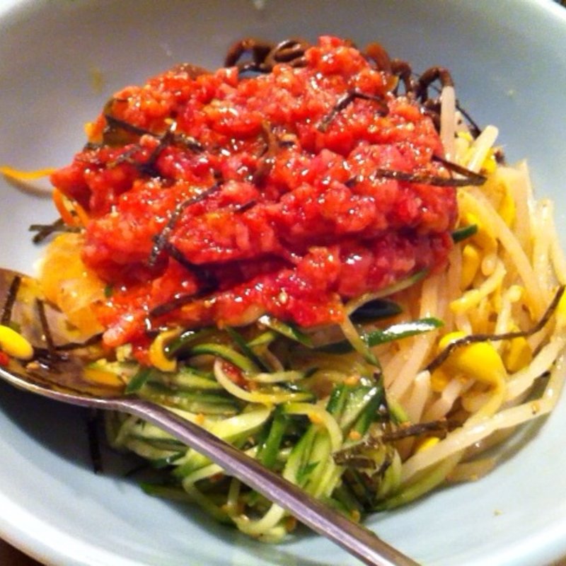 ユッケビビンバ(静龍苑)