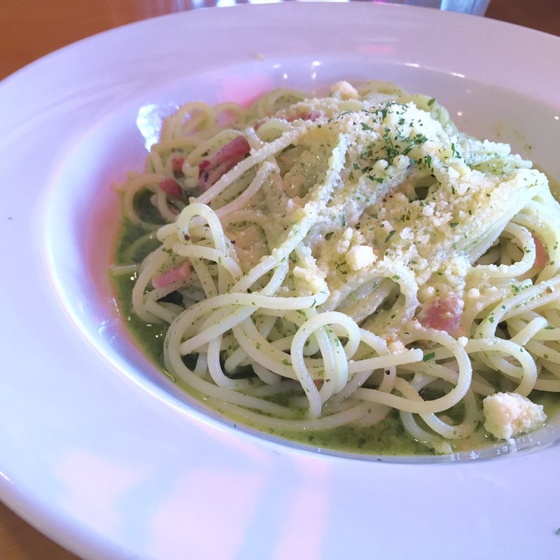 ベーコンとチーズのジェノベーゼ(今日和イタリアンデリペリエ西千葉店)