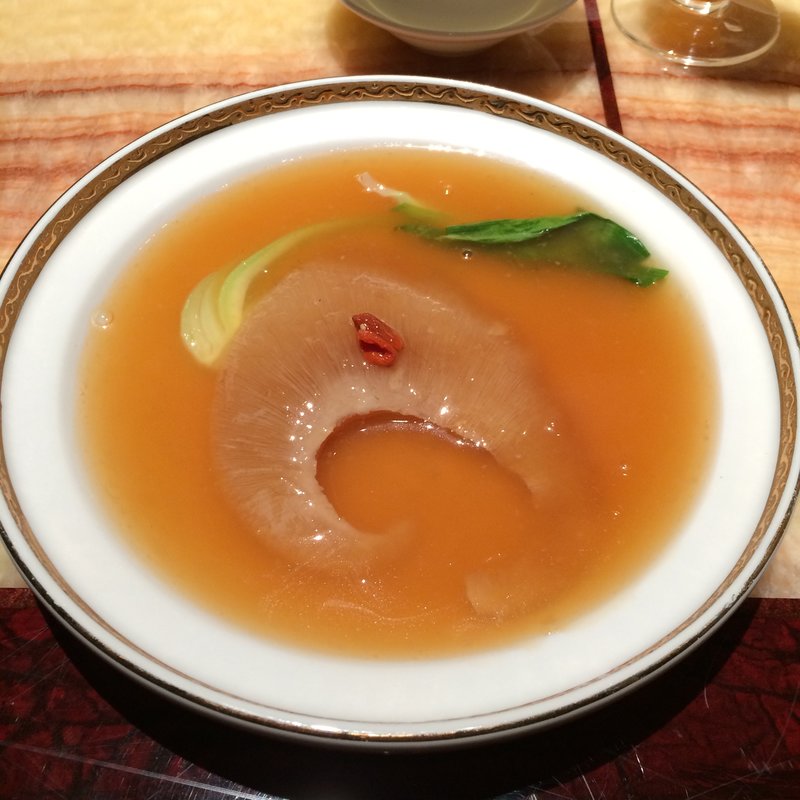 黄金のフカヒレ姿煮(美麗華 フカヒレ、鮑、伊勢海老専門店)