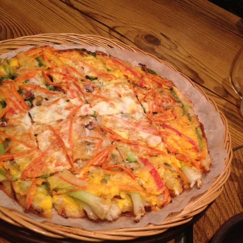 海鮮チヂミ(アレンモク 上野本店)