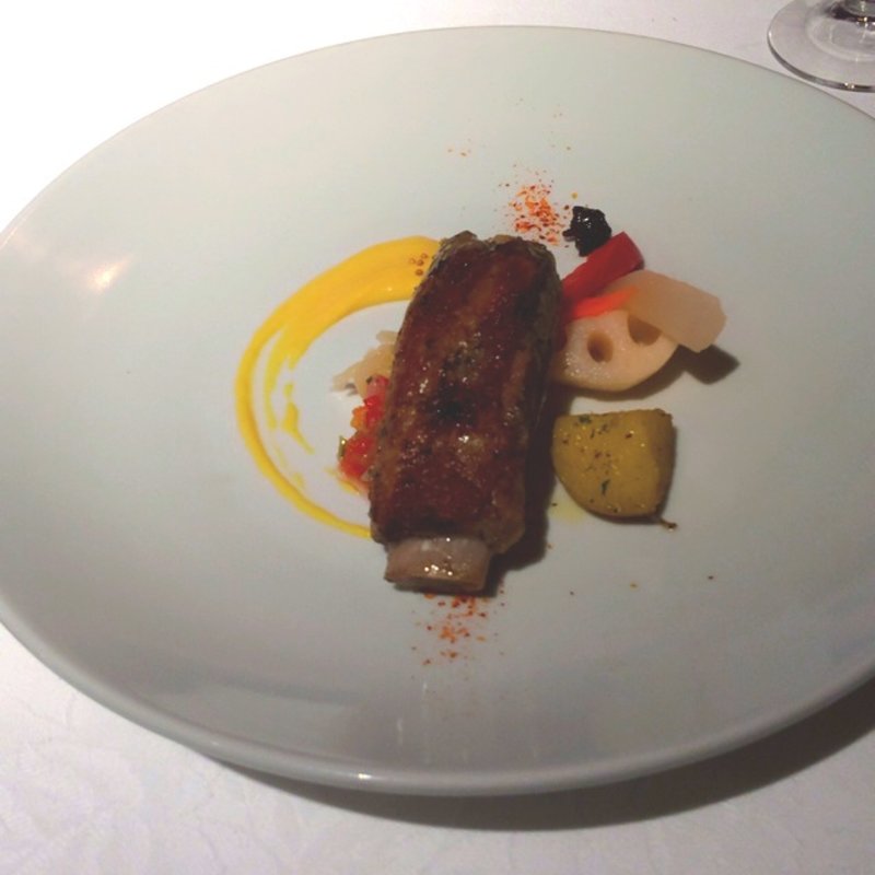 鶏のセルク仕立て(貝殻亭)