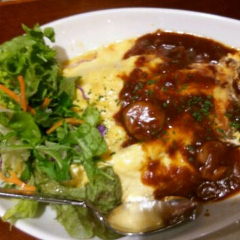 オムライス(Cafe89 カフェ・カトル・ヴァン・ヌフ)