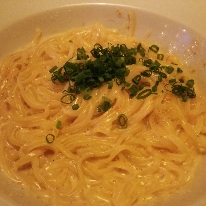 ウニクリームパスタ(海鮮居酒屋 西庵)