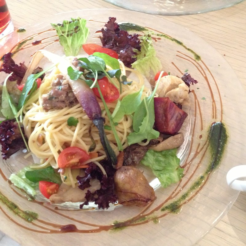 パスタで食べる20種類の旬野菜プレート（スープ＆パンドリンクビュッフェ）(chano-ma DAIKANYAMA)