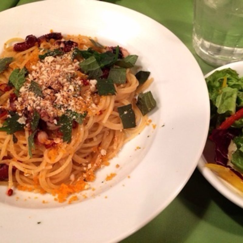 蛸の熱々ペペロンチーノ(タントタント ヴィーナスフォート台場店 （TANTO TANTO）)