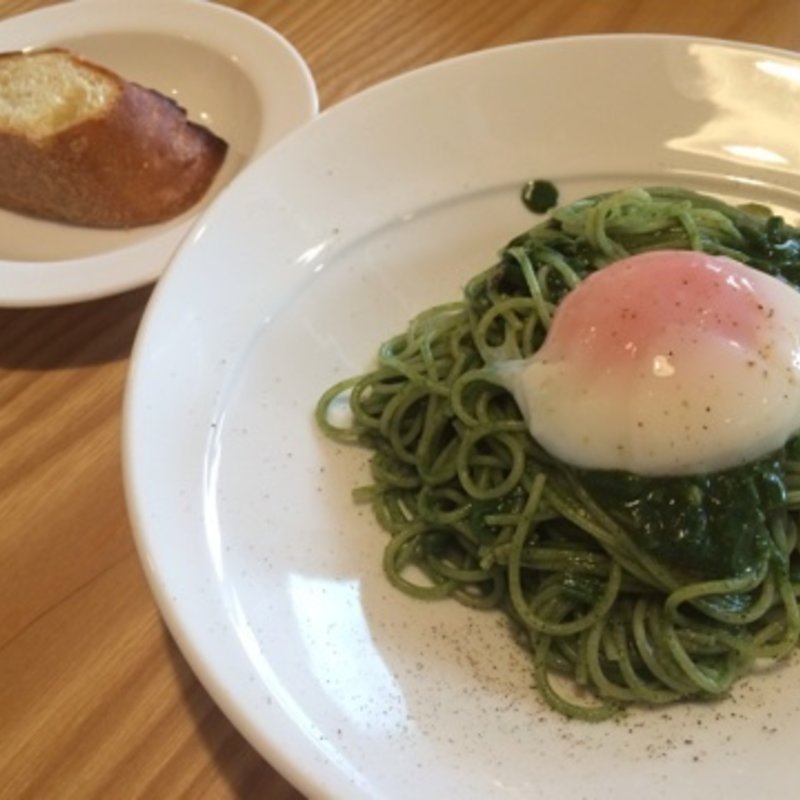 日替わり　ほうれん草のカルボナーラ(Patiste)