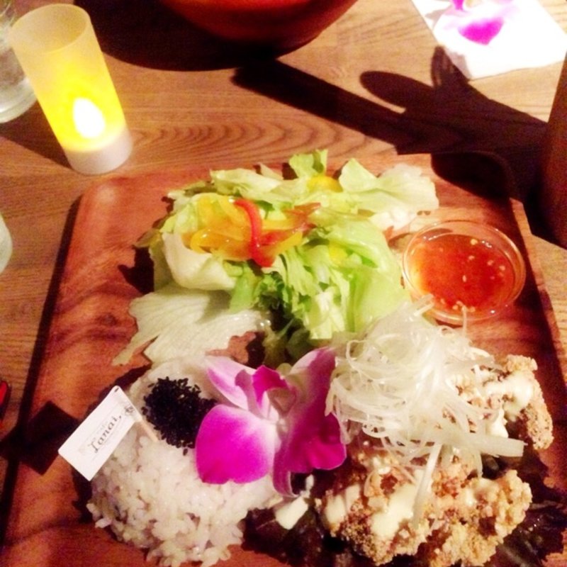 モチコチキンプレート(Cafe Lanai （カフェ　ラナイ）)