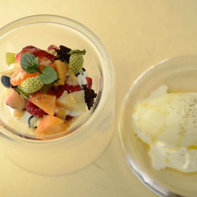 本日のデザート(ランス・ヤナギダテ)