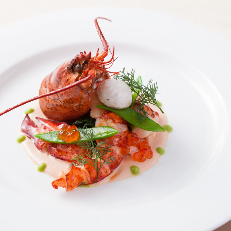 オマール海老のグリル(福岡サンパレスホテル&ホール 展望レストラン ラピュタ)