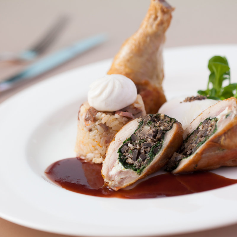 本日の肉料理(福岡サンパレスホテル&ホール 展望レストラン ラピュタ)