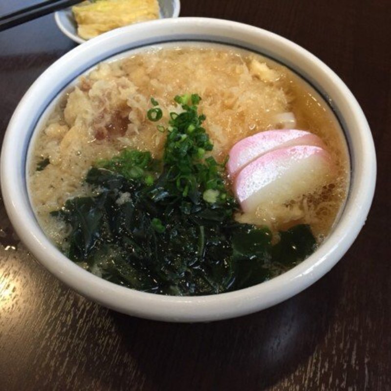たぬきうどん(手打うどん すみた)