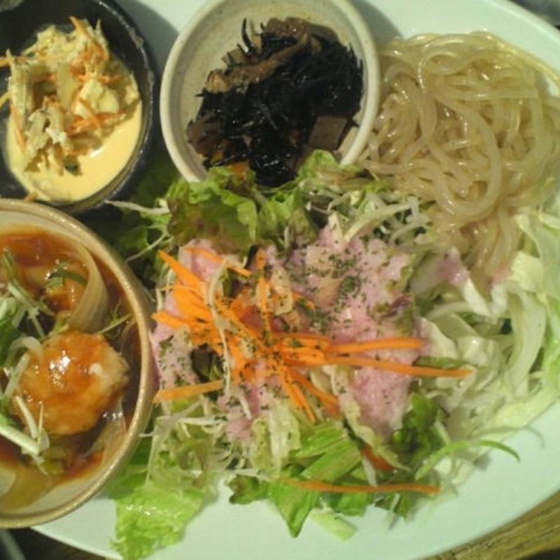 日替わりヘルシープレート(玄米カフェ実身美（サンミ）あべの店)