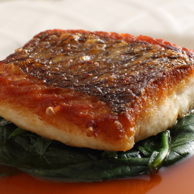 鰆のグリル(ソラメントゥーノ)