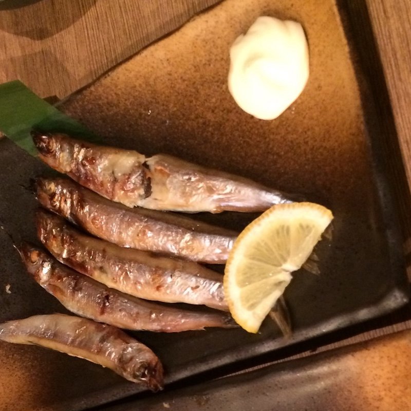 特製醤油 ししゃも(博多屋台村天神)