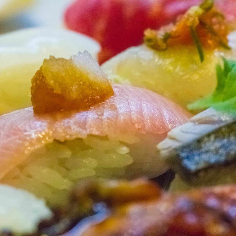 板さんおまかせ握り(一作鮨)