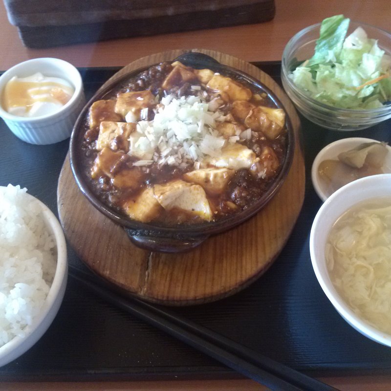 麻婆豆腐ランチ(家家厨房)