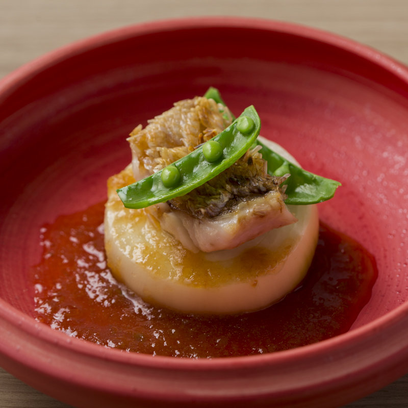 真鯛のグリル　味噌大根とともに(幸丸家 Tomo)