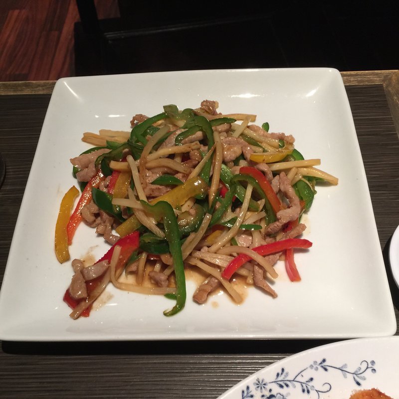 チンジャオロース(大阪王 大正店)