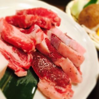 特製ラム肉(炭火ジンギスカン まめ吉)