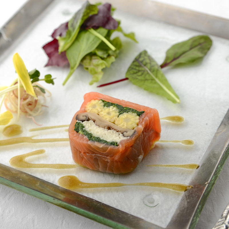 野菜のテリーヌ(銀座フレンチ＆ワインバー地球星)