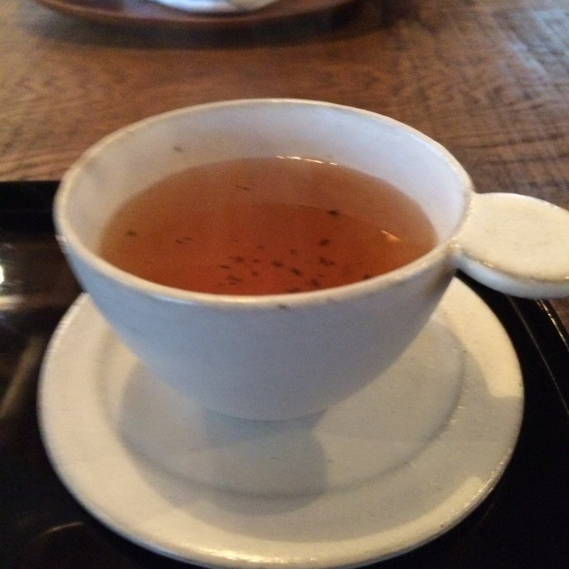 栗のほうじ茶(okatte cafe+gallery)