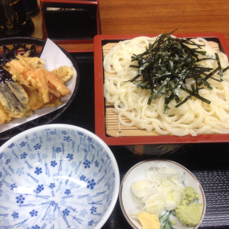 天ざるうどん(栃木屋そば店)