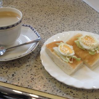 モーニングセット(喫茶トマト)