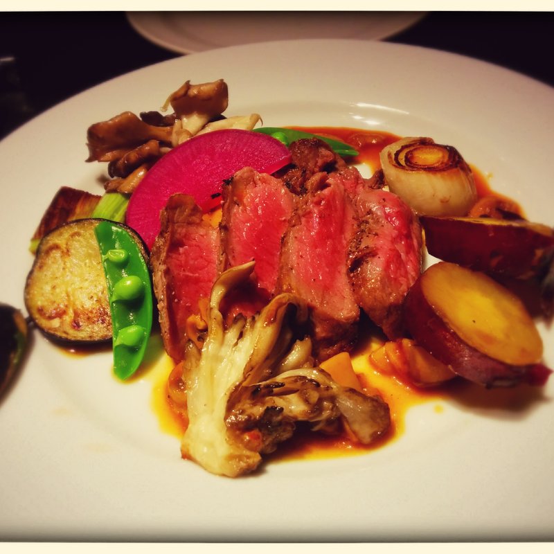 国産牛ヒレ肉のグリエ(ビストロタキザワ)