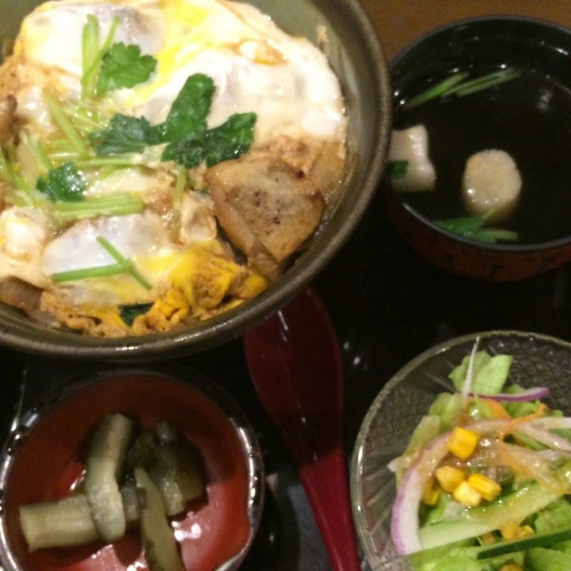 カツとじ丼(三国一 西口店)