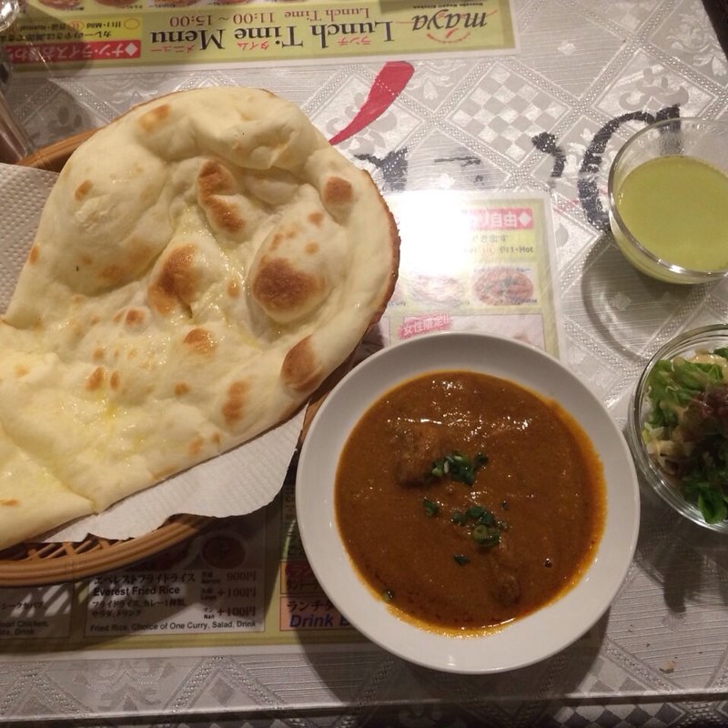 マトンカレーセット(Maya)