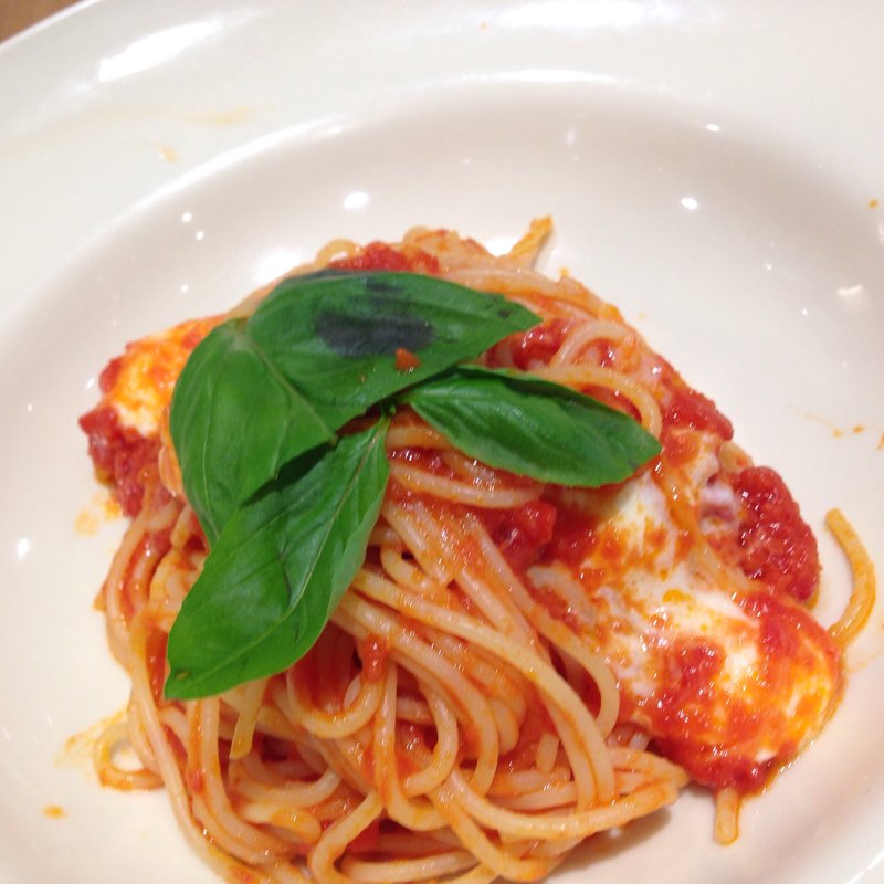 モッツァレラチーズとトマトのマルゲリータパスタ(アフタヌーンティー・ティールーム 玉川高島屋Ｓ・Ｃ)
