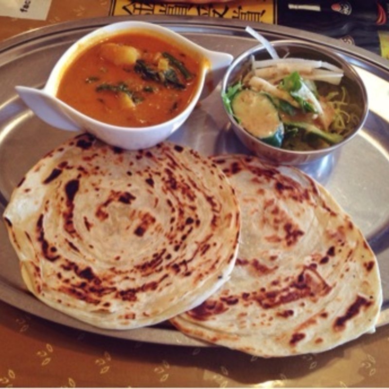 チャパティーのミニカレーセット(チャンドニー)