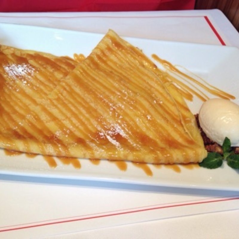 塩キャラメルクレープ(ラ・メール・プラール 横浜みなとみらい店 )