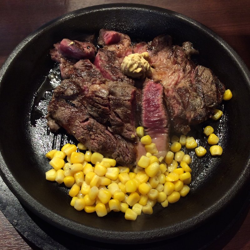 ワイルドステーキ(いきなりステーキ 法善寺店)