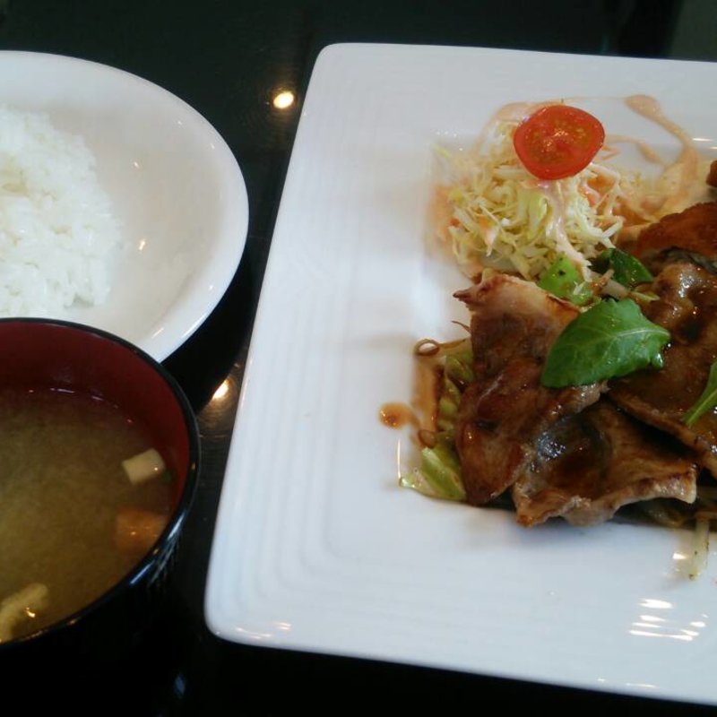 日替わりランチ（生姜焼きと白身魚のフライ）(Sound TOY BOX)